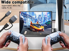 USB-C to HDMI+USB-C Screen Mirroring Cable
