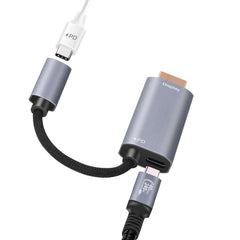 USB-C to HDMI + USB-C (PD) Adapter