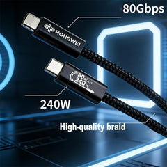 USB-C 80Gbps All-in-One Cable