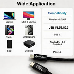 USB-C 80Gbps All-in-One Cable