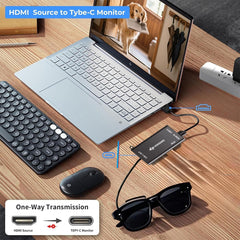 USB 3.0 to USB-C HDMI 2.0 Video Capture Adapter Cable
