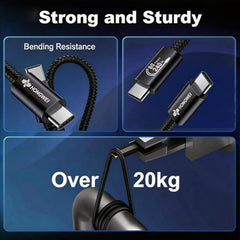 USB-C 80Gbps All-in-One Cable