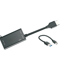 USB 3.0 + HDMI to USB-C Female Adapter